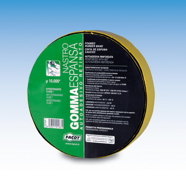 REINFORCED FOAMED RUBBER BAND