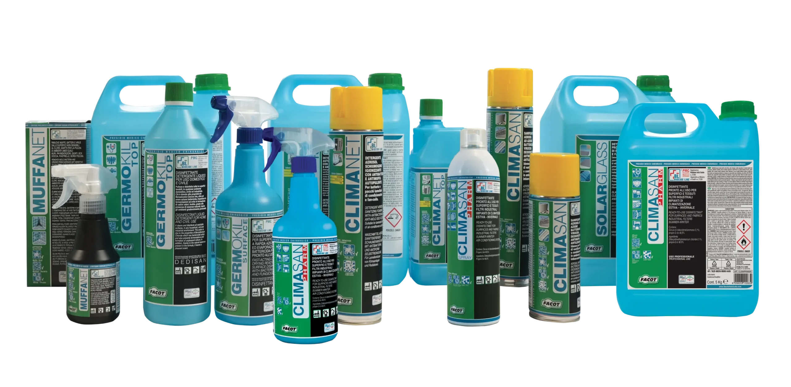 Linea Comfort: Presidi Medico Chirurgici, Disinfettanti, Biocidi, Igienizzanti, Prodotti Biologici